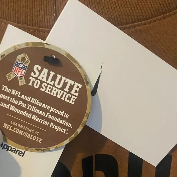 Pittsburgh Steelers Nike Salute to Service Long Sleeve Tee NWT NEW - Picture 2 of 6